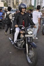 Arfi Lamba at Fugly bike rally in Worli, Mumbai on 31st May 2014